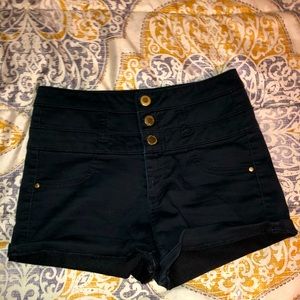 High waisted shorts